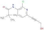 N-(2-Chloro-6-(3-hydroxyprop-1-ynyl)pyridin-3-yl)-pivalamide