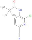 N-(2-Chloro-6-cyanopyridin-3-yl)pivalamide