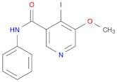 4-Iodo-5-methoxy-N-phenylnicotinamide