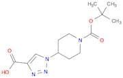 1-[1-(TERT-BUTOXYCARBONYL)PIPERIDIN-4-YL]-1H-1,2,3-TRIAZOLE-4-CARBOXYLIC ACID