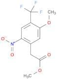 Methyl 2-(5-methoxy-2-nitro-4-(trifluoromethyl)phenyl)acetate