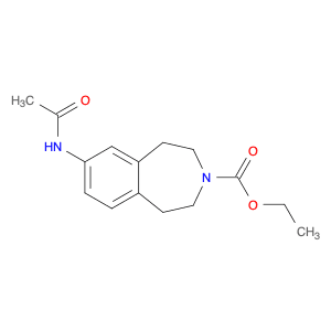 Ethyl 7-acetamido-4,5-dihydro-1H-benzo[d]azepine-3(2H)-carboxylate