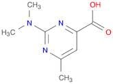 2-(Dimethylamino)-6-methylpyrimidine-4-carboxylic acid