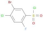 5-Bromo-4-chloro-2-fluoro-benzenesulfonylchloride