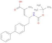 (2E,4R)-5-[1,1'-Biphenyl]-4-yl-4-[[(1,1-dimethylethoxy)carbonyl]amino]-2-methyl-2-pentenoic acid