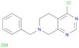 7-Benzyl-4-chloro-5,6,7,8-tetrahydropyrido[3,4-d]pyrimidine, HCl