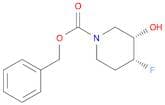 cis-Benzyl 4-fluoro-3-hydroxypiperidine-1-carboxylate