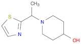 1-(1-(Thiazol-2-yl)ethyl)piperidin-4-ol