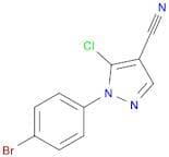 1-(4-Bromophenyl)-5-chloro-1H-pyrazole-4-carbonitrile