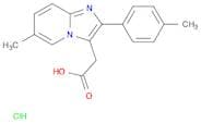 2-(6-Methyl-2-(p-tolyl)imidazo[1,2-a]pyridin-3-yl)acetic acid hydrochloride