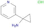 1-(pyridin-3-yl)cyclopropanaMine (Hydrochloride)