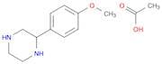 2-(4-Methoxyphenyl)piperazine acetate