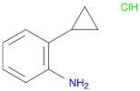 2-cyclopropylbenzenamine hydrochloride