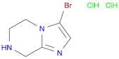 3-Bromo-5,6,7,8-tetrahydroimidazo[1,2-a]pyrazine dihydrochloride