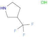 3-(Trifluoromethyl)pyrrolidine, HCl
