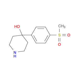 4-(4-(Methylsulfonyl)phenyl)piperidin-4-ol