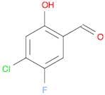 4-Chloro-5-fluoro-2-hydroxy-benzaldehyde