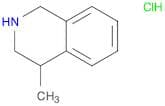 4-Methyl-1,2,3,4-tetrahydroisoquinoline hydrochloride