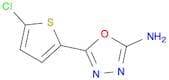 5-(5-Chlorothiophen-2-yl)-1,3,4-oxadiazol-2-amine