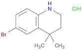 6-Bromo-4,4-dimethyl-1,2,3,4-tetrahydroquinoline hydrochloride