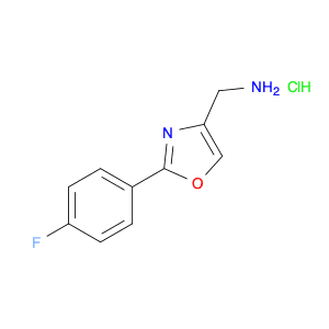 (2-(4-Fluorophenyl)oxazol-4-yl)methanamine hydrochloride