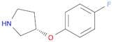 (3S)-3-(4-fluorophenoxy)pyrrolidine