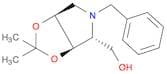 ((3aR,4R,6aS)-5-Benzyl-2,2-dimethyltetrahydro-3aH-[1,3]dioxolo[4,5-c]pyrrol-4-yl)methanol