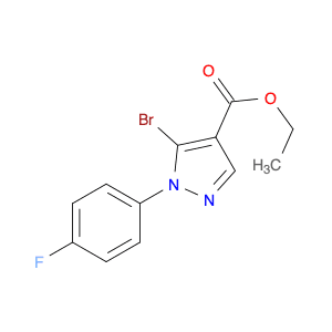 Ethyl 5-bromo-1-(4-fluorophenyl)-1H-pyrazole-4-carboxylate