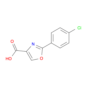 2-(4-Chlorophenyl)-4-oxazolecarboxylic acid