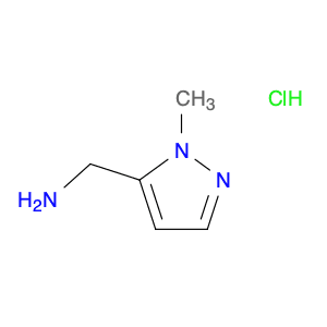 (1-Methyl-1H-pyrazol-5-yl)methanamine hydrochloride