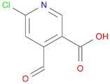 6-Chloro-4-formyl-nicotinic acid hydrate