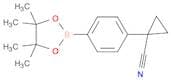 1-[4-(4,4,5,5-Tetramethyl-[1,3,2]dioxaborolan-2-yl)-phenyl]-cyclopropanecarbonitrile