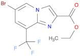 Ethyl 6-bromo-8-(trifluoromethyl)imidazo[1,2-a]pyridine-2-carboxylate