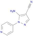 5-Amino-1-(pyridin-4-yl)-1H-pyrazole-4-carbonitrile