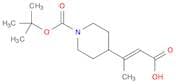 (E)-3-(1-(tert-Butoxycarbonyl)piperidin-4-yl)but-2-enoic acid