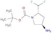 (2S,4R)-tert-Butyl 4-amino-2-(difluoromethyl)pyrrolidine-1-carboxylate