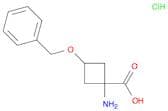 1-Amino-3-(benzyloxy)cyclobutanecarboxylic acid hydrochloride