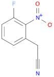 2-(3-Fluoro-2-nitrophenyl)acetonitrile