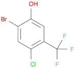 2-Bromo-4-chloro-5-(trifluoromethyl)benzenol