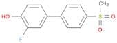 2-Fluoro-4-(4-methylsulfonylphenyl)phenol
