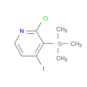 2-Chloro-4-iodo-3-(trimethylsilyl)pyridine