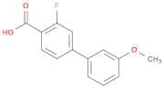 2-Fluoro-4-(3-methoxyphenyl)benzoic acid