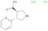 (+/-)-Trans-4-(2-Pyridinyl)-pyrrolidine-3-carboxylic acid-2HCl