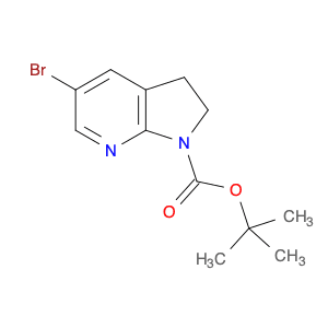 tert-Butyl 5-bromo-2H,3H-pyrrolo[2,3-b]pyridine-1-carboxylate