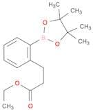 Ethyl 3-(2-(4,4,5,5-tetramethyl-1,3,2-dioxaborolan-2-yl)phenyl)propanoate