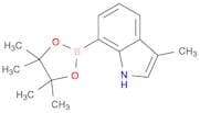 1H-Indole, 3-Methyl-7-(4,4,5,5-tetraMethyl-1,3,2-dioxaborolan-2-yl)-