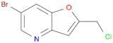 6-Bromo-2-(chloromethyl)furo[3,2-b]pyridine