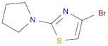 4-Bromo-2-(pyrrolidin-1-yl)-1,3-thiazole