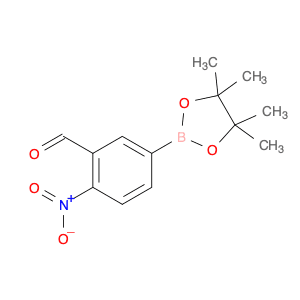 3-ForMyl-4-nitrophenyl boronicacid pinacol ester