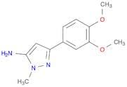 3-Amino-5-(3,4-dimethoxyphenyl)-2-methylpyrazole
